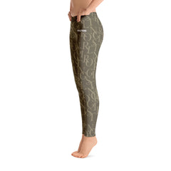 ELEVATED ESSENTIALS, THE PERFECT LEGGING ARMY GREEN GIRLSTRONG
