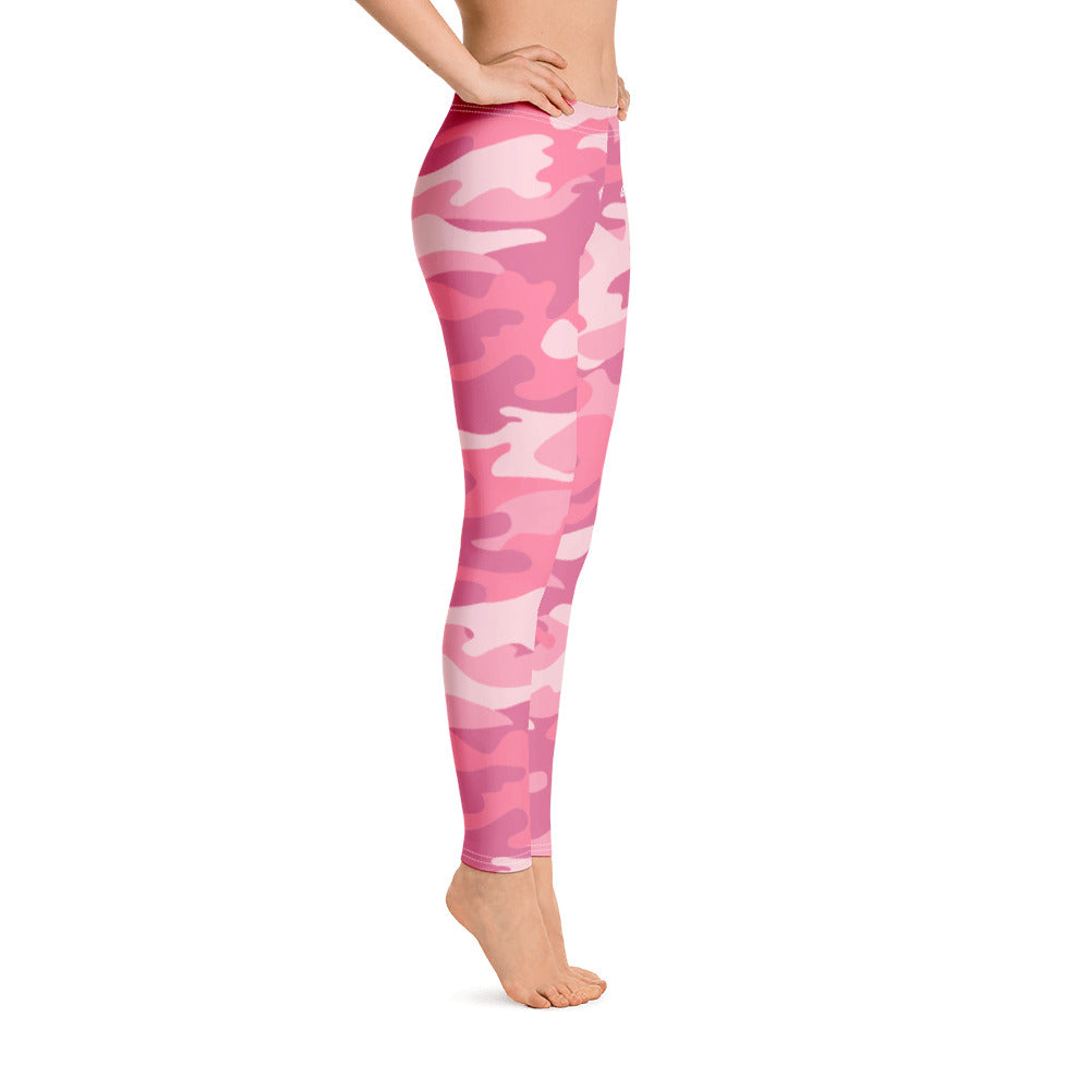 ELEVATED ESSENTIALS, SLIM AND SCULPT LEGGING PINK CAMO