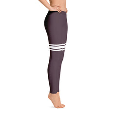 ELEVATED ESSENTIALS, THE PERFECT LEGGING THIGH HIGH WINE