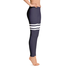 ELEVATED ESSENTIALS, THE PERFECT LEGGING THIGH HIGH SLATE BLUE