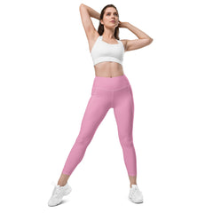 ELEVATED ESSENTIALS, THE PERFECT SIDE POCKET LEGGING PINK