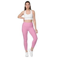 ELEVATED ESSENTIALS, THE PERFECT SIDE POCKET LEGGING PINK