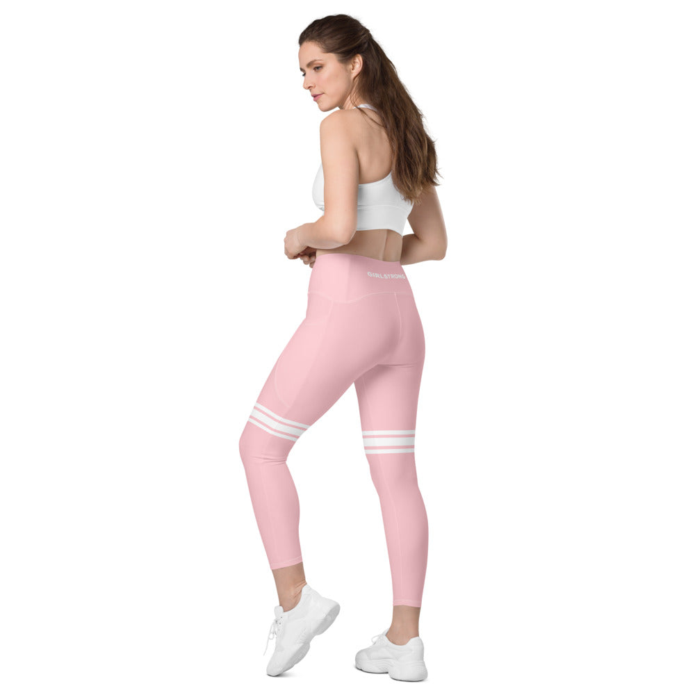 Elevated Essentials, The Perfect Side Pocket Legging Thigh High Brighter Pink