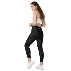 ELEVATED ESSENTIALS, THE PERFECT SIDE POCKET LEGGING BLACK