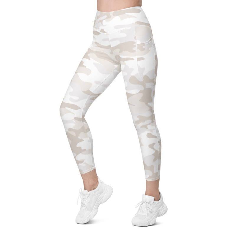 Vibrant camo print leggings with convenient side pockets for workouts-girlstronginc.com