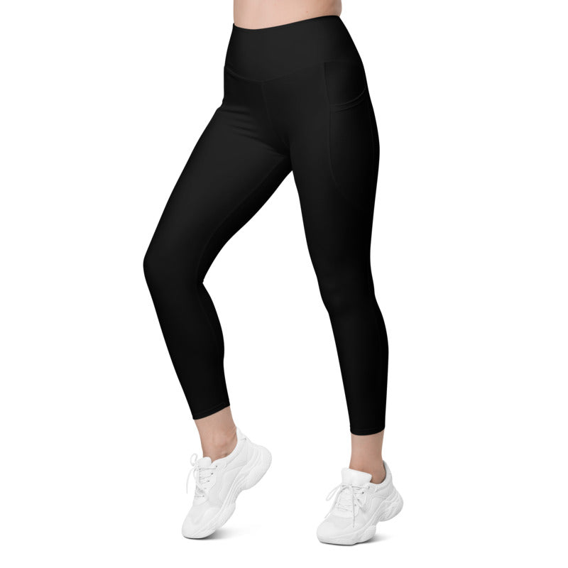 Fashionable leggings with side pockets for women-girlstronginc.com