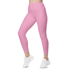Fashionable and functional sporty leggings with side pockets for women-girlstronginc.com