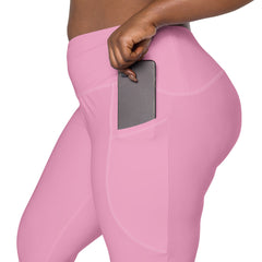 ELEVATED ESSENTIALS, THE PERFECT SIDE POCKET LEGGING PINK