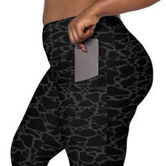 ELEVATED ESSENTIALS, THE PERFECT SIDE POCKET LEGGING BLACK
