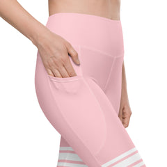 Elevated Essentials, The Perfect Side Pocket Legging Thigh High Brighter Pink