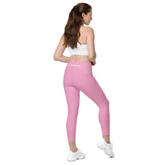 ELEVATED ESSENTIALS, THE PERFECT SIDE POCKET LEGGING PINK