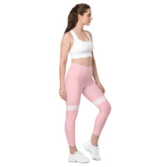 Elevated Essentials, The Perfect Side Pocket Legging Thigh High Brighter Pink