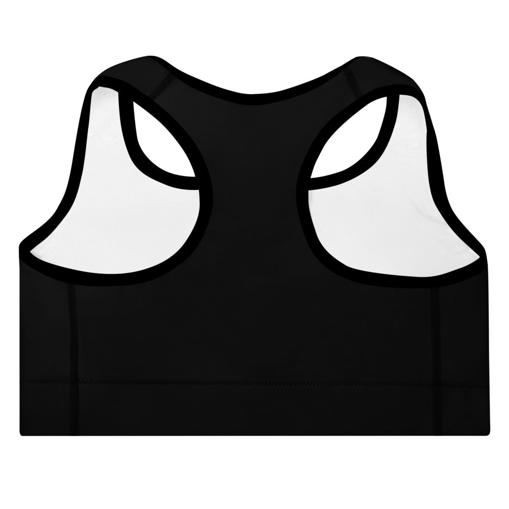 ELEVATED ESSENTIALS, THE PERFECT PADDED SPORTS BRA BLACK