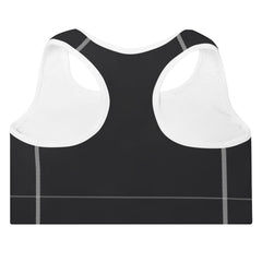 ELEVATED ESSENTIALS, THE PERFECT PADDED SPORTS BRA BLACK