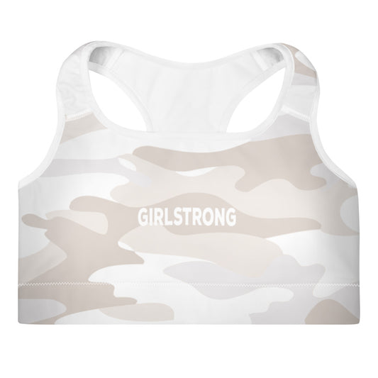 Perfect Essential Trendy Padded Sports Bra in Camo Print for Women-girlstronginc.com