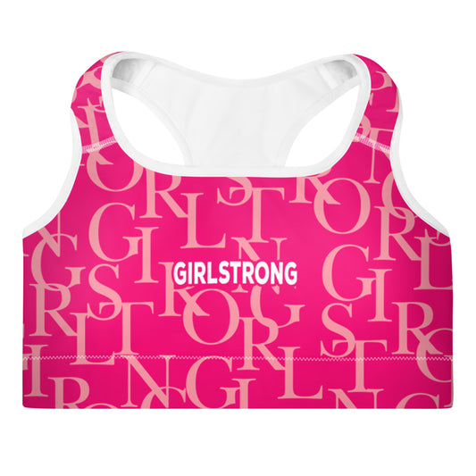 Trendy Sports Bra with Padded Support-girlstronginc.com