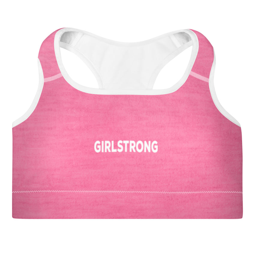 Supportive padded sports bra for low-impact activities-girlstronginc.com