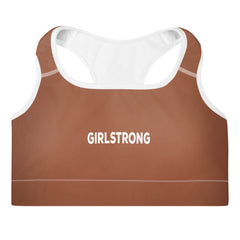 Padded sports bra with a strappy back-girlstronginc.com