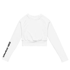 girlstrong long sleeve crop top