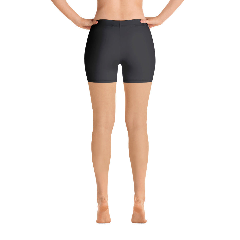 ELEVATED ESSENTIALS, SLIM AND SCULPT SHORTS BLACK