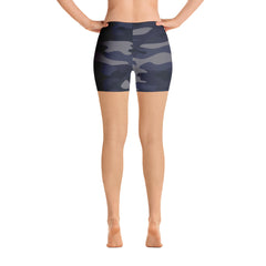 ELEVATED ESSENTIALS, THE PERFECT SPORT SHORTS NAVY CAMO