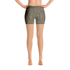 ELEVATED ESSENTIALS, THE PERFECT SPORT SHORTS ARMY GREEN GIRLSTRONG