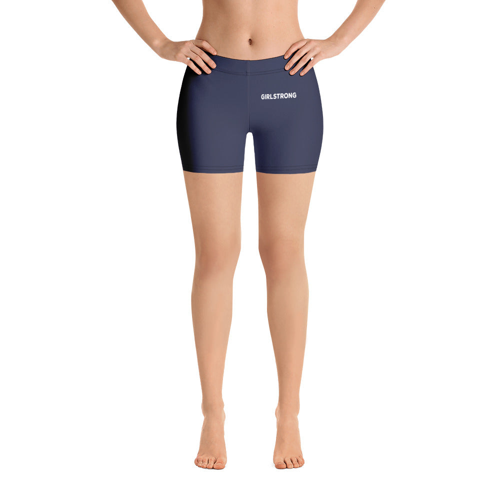 Fashionable sporty shorts for women in vibrant colors - Stay stylish during workouts-girlstronginc.com