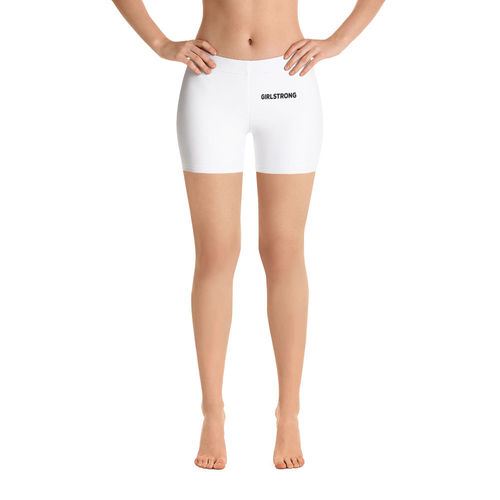 Sporty women's vibrant color shorts - Fashionable and trendy activewear-girlstronginc.com