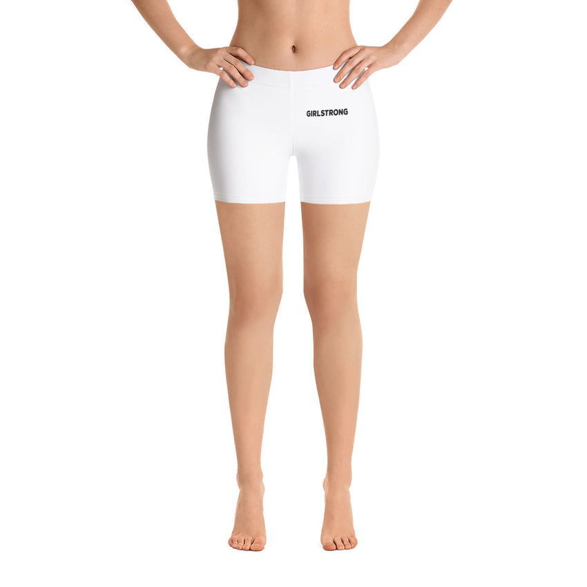 Sporty women's vibrant color shorts - Fashionable and trendy activewear-girlstronginc.com