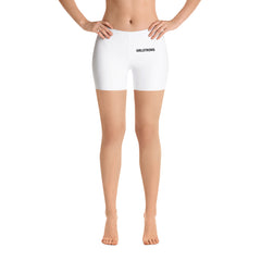 Sporty women's vibrant color shorts - Fashionable and trendy activewear-girlstronginc.com