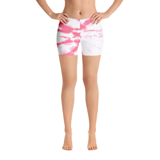 Elevate your look with our tie-dye women’s shorts-girlstronginc.com