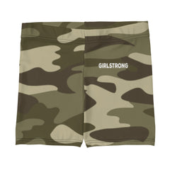 ELEVATED ESSENTIALS, THE PERFECT SPORT SHORTS GREEN CAMO