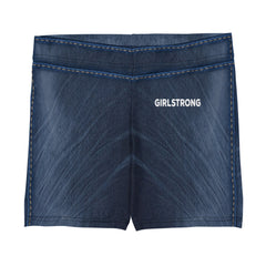 ELEVATED ESSENTIALS, THE PERFECT SPORT SHORTS DENIM BLUE