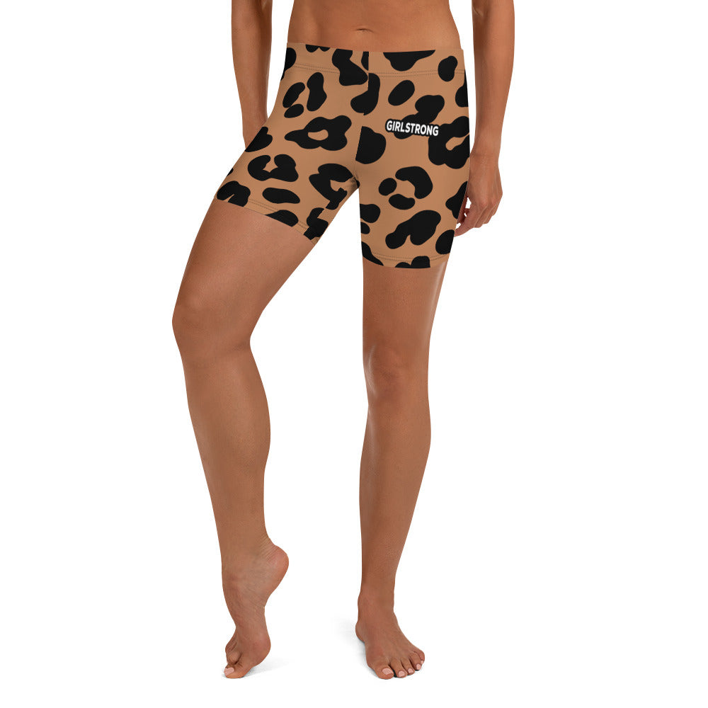 ELEVATED ESSENTIALS, THE PERFECT SPORT SHORTS LEOPARD