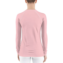 WATERSIDE UPF LONG SLEEVES RASH GUARD PINK
