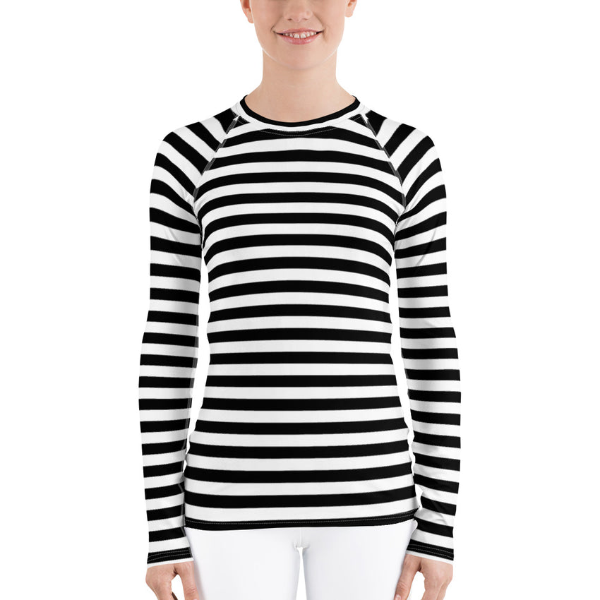 Women's beach rash guard in comfortable fit-girlstronginc.com