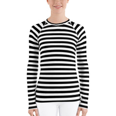 Women's beach rash guard in comfortable fit-girlstronginc.com