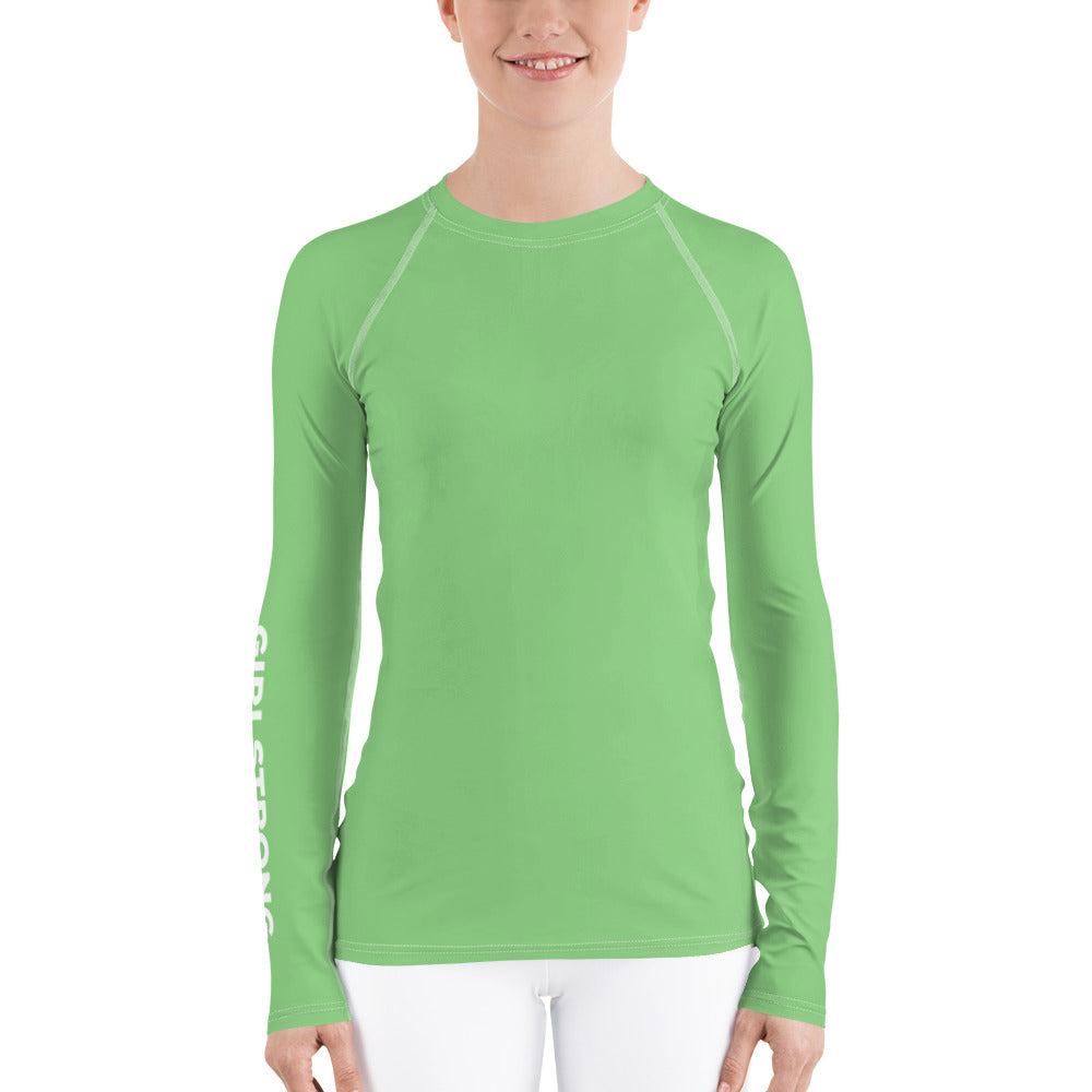 Women Long sleeve rash guard for outdoor activities-girlstronginc.com