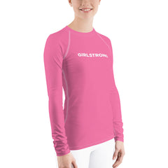 WATERSIDE UPF LONG SLEEVES RASH GUARD HOT PINK