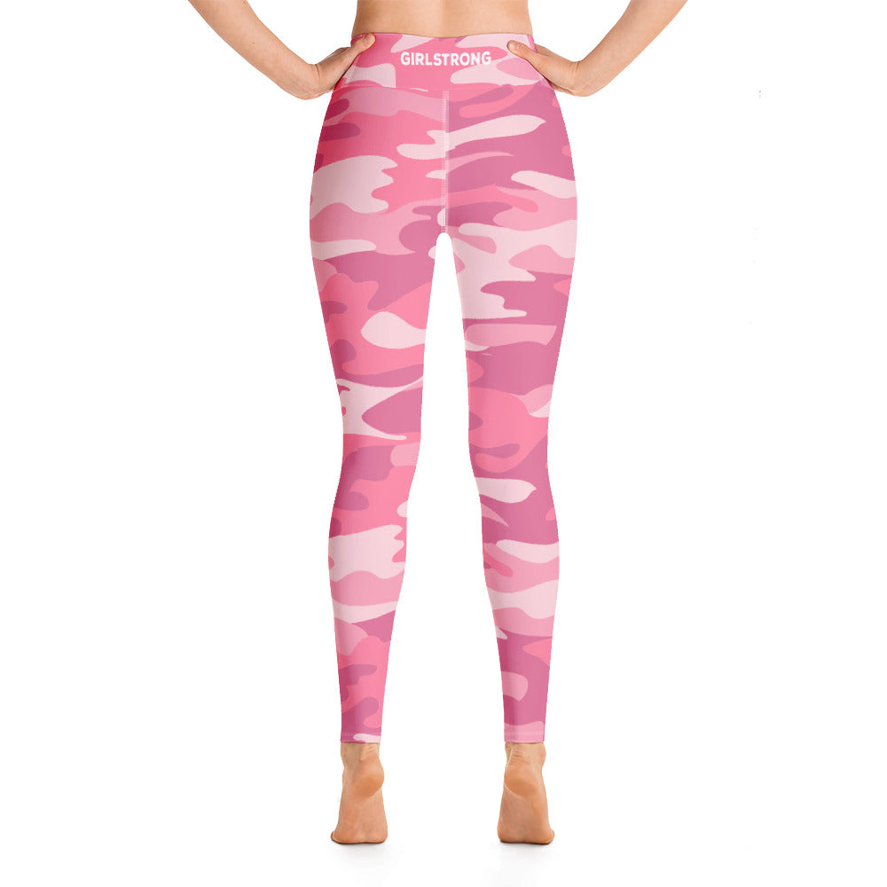 ELEVATED ESSENTIALS, THE PERFECT HIGH WAISTBAND LEGGING PINK CAMO