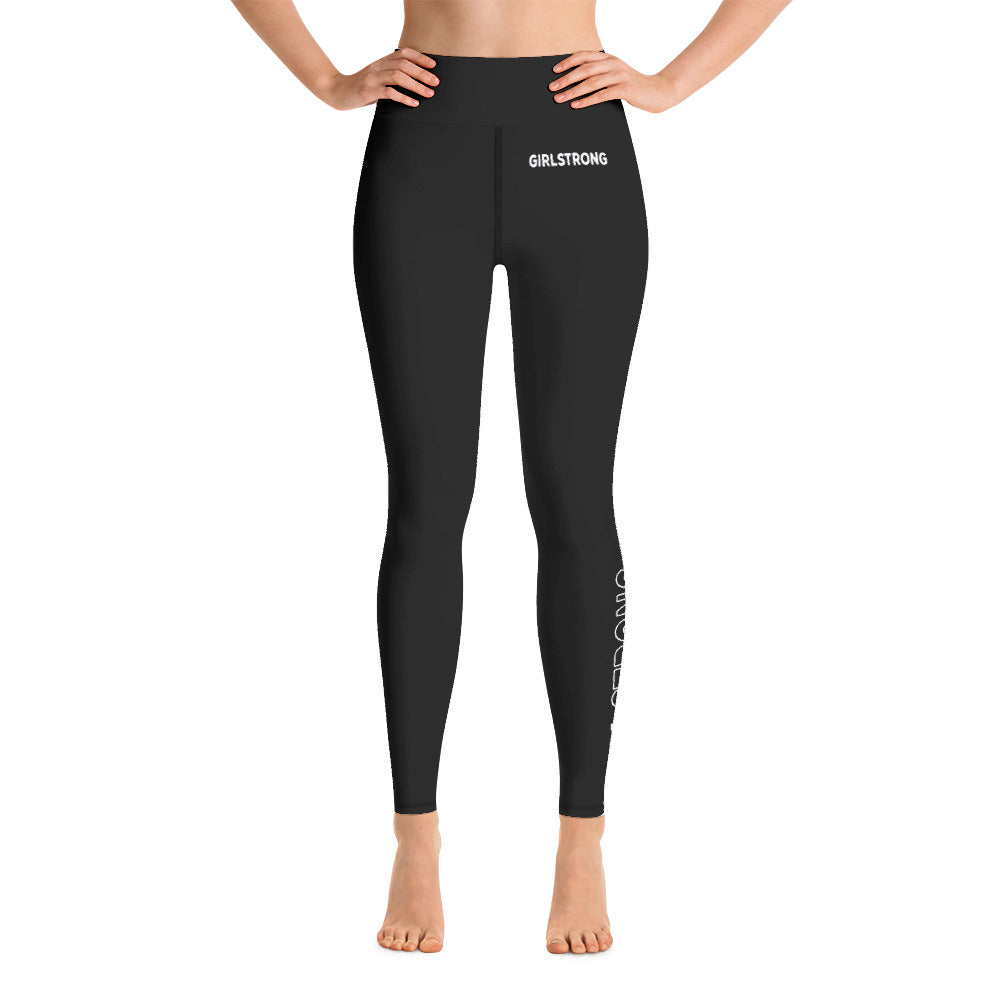 Eye-catching high-waisted leggings in vibrant colors for women's activewear-girlstronginc.com