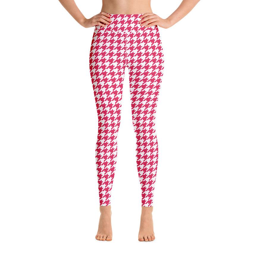High waist athletic leggings for women in trendy patterns-girlstronginc.com