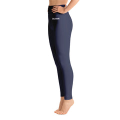 ELEVATED ESSENTIALS, THE PERFECT HIGH WAISTBAND LEGGING NAVY BLUE