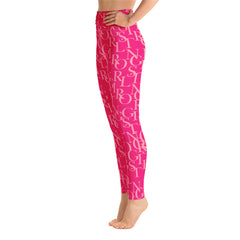 ELEVATED ESSENTIALS, THE PERFECT HIGH WAISTBAND LEGGING HOT PINK