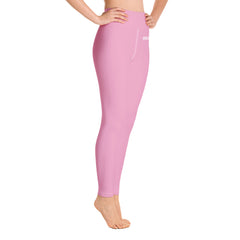 ELEVATED ESSENTIALS, THE PERFECT HIGH WAISTBAND LEGGING PINK