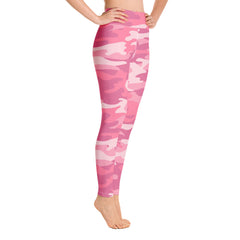 ELEVATED ESSENTIALS, THE PERFECT HIGH WAISTBAND LEGGING PINK CAMO