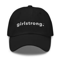 Trendy girl’s baseball cap with adjustable strap - girlstronginc.com