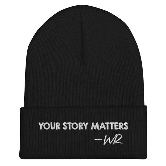 Stylish black beanie with a comfortable fit-girlstronginc.com
