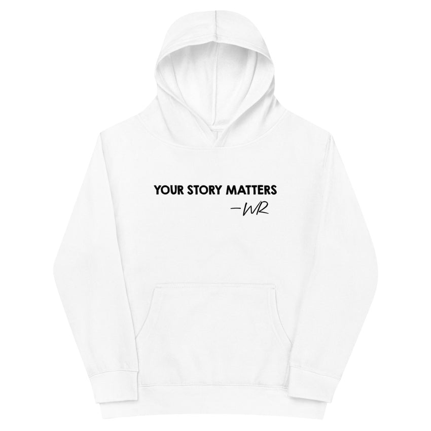 Trendy and inspirational fashion for kids: hoodie with quote-girlstronginc.com