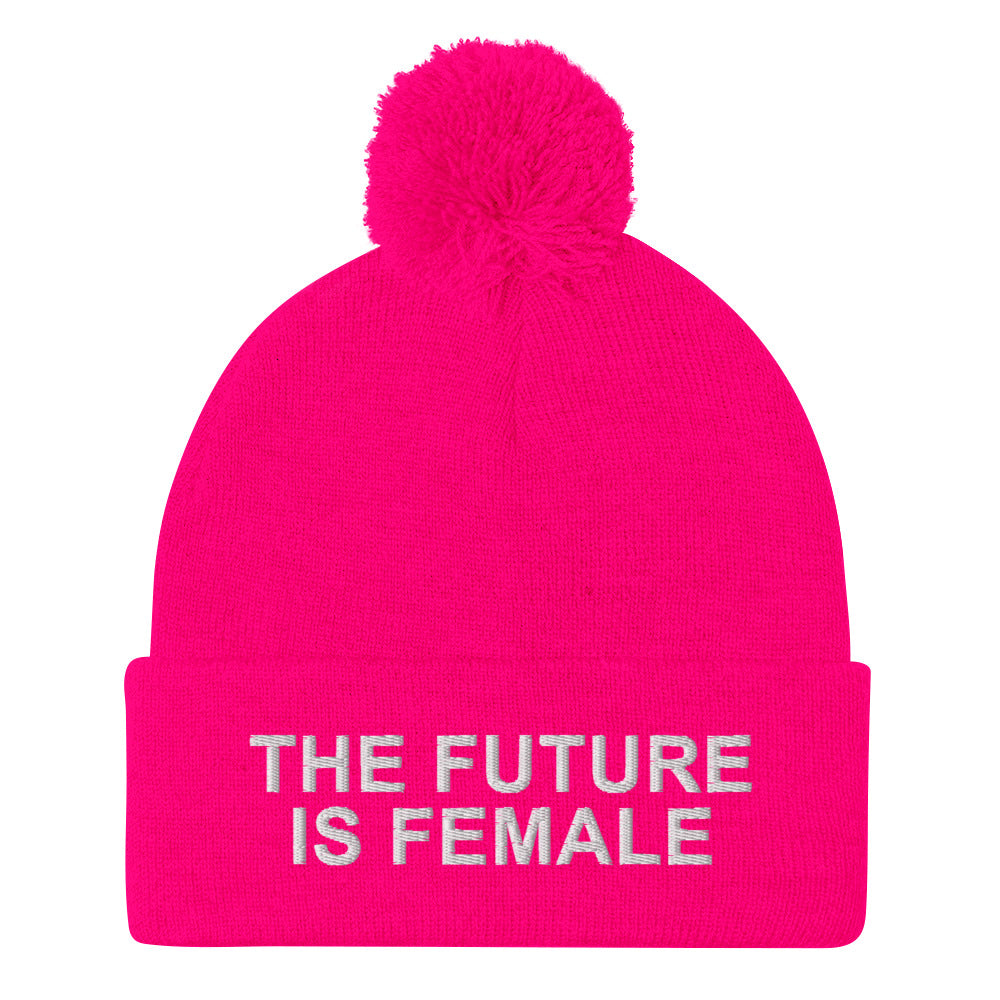 Fashionable girls' winter hat with quotes – girlstronginc.com